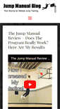 Mobile Screenshot of jumpmanualblog.com