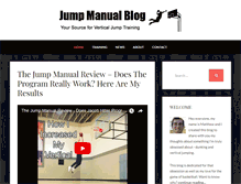 Tablet Screenshot of jumpmanualblog.com